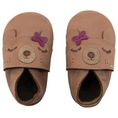 Chaussons souples Soft Soles Mama Bear Caramel 3-9m