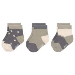 Lot de 3 paires de chaussettes sneaker - taille 15-18