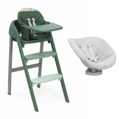Chaise haute Crescendo Up + Siège naissance
