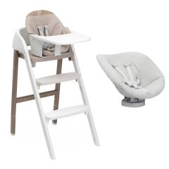Chaise haute Crescendo Up + Siège naissance