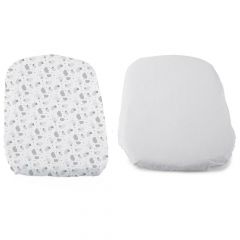 Lot de 2 draps housses pour Baby Hug 4 en 1