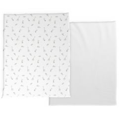 Lot de 2 draps housses pour Next 2 Me Forever