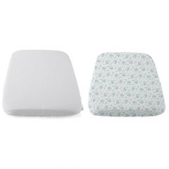 Lot de 2 draps housses pour berceau Next 2 Me