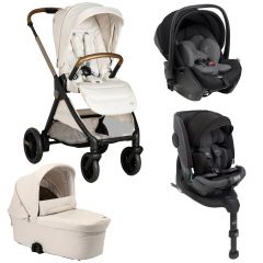 Trio Bellagio + nacelle Flexi + First Seat Recline + Bi-Seat Air + base 360°