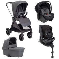 Trio Bellagio + nacelle Flexi + First Seat Recline + Bi-Seat Air + base 360°