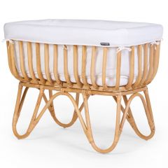 Berceau rectangulaire en rotin 90 x 50 x 70 cm