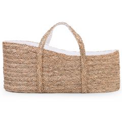 Couffin Moïse avec poignées en herbe de mer