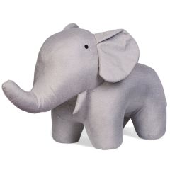 Eléphant en lin 48 cm