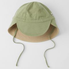 Chapeau de soleil anti-UV réversible 6-12m