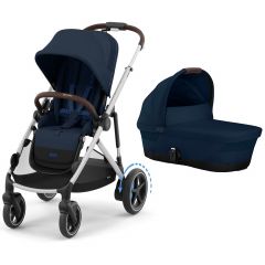 Duo poussette e-Gazelle S + nacelle