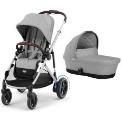 Duo poussette e-Gazelle S + nacelle