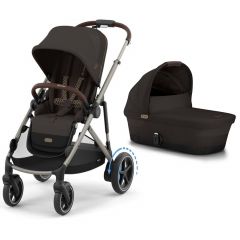 Duo poussette e-Gazelle S + nacelle