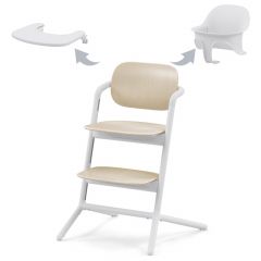 Pack 3-en-1 chaise haute Lemo 2