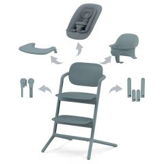 Pack 4-en-1 chaise haute Lemo 2