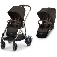 Poussette e-Gazelle S + second siège