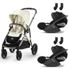 Poussette Gazelle S 2 + 2 sièges-auto Cloud T i-Size