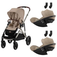 Poussette Gazelle S 2 + 2 sièges-auto Cloud G i-Size
