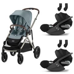 Poussette Gazelle S 2 + 2 sièges-auto Cloud T i-Size