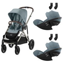 Poussette Gazelle S 2 + 2 sièges-auto Cloud G i-Size
