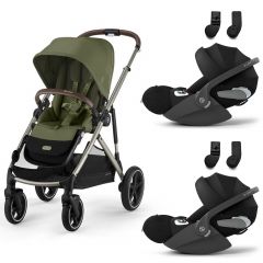 Poussette Gazelle S 2 + 2 sièges-auto Cloud T i-Size