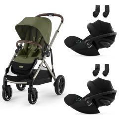 Poussette Gazelle S 2 + 2 sièges-auto Cloud G i-Size