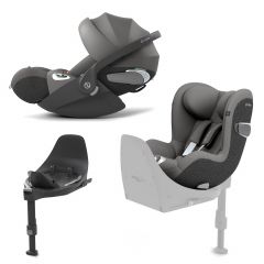 Siège-auto Cloud T i-Size + Sirona T i-Size + Base T