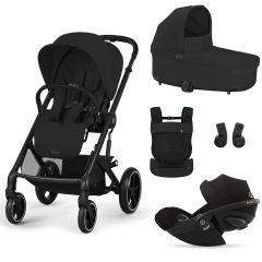 Trio Balios S Lux 3 + nacelle S Lux + Cloud G i-Size + porte-bébé Amya