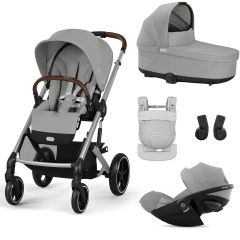 Trio Balios S Lux 3 + nacelle S Lux + Cloud G3 i-Size + porte-bébé Amya