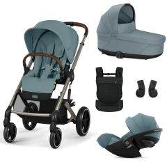Trio Balios S Lux 3 + nacelle S Lux + Cloud G3 i-Size + porte-bébé Amya