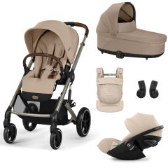 Trio Balios S Lux 3 + nacelle S Lux + Cloud G3 i-Size + porte-bébé Amya