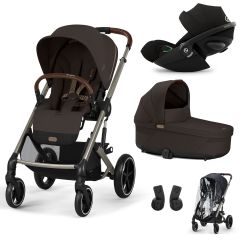 Trio Balios S Lux 3 + nacelle S Lux + Cloud G3 i-Size + habillage-pluie poussette
