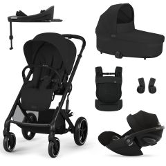Trio Balios S Lux 3 + nacelle S Lux + Cloud G i-Size + Base G + porte-bébé Amya