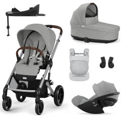 Trio Balios S Lux 3 + nacelle S Lux + Cloud G i-Size + Base G + porte-bébé Amya