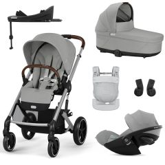 Trio Balios S Lux 3 + nacelle S Lux + Cloud G3 i-Size + Base G3 + porte-bébé Amya