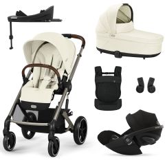 Trio Balios S Lux 3 + nacelle S Lux + Cloud G i-Size + Base G + porte-bébé Amya