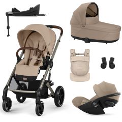 Trio Balios S Lux 3 + nacelle S Lux + Cloud G i-Size + Base G + porte-bébé Amya