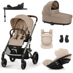 Trio Balios S Lux 3 + nacelle S Lux + Cloud G3 i-Size + Base G3 + porte-bébé Amya