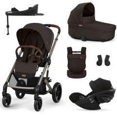 Trio Balios S Lux 3 + nacelle S Lux + Cloud G i-Size + Base G + porte-bébé Amya