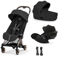 Trio Coya 2 + nacelle pliable + Cloud G i-Size