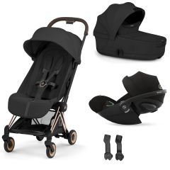 Trio Coya 2 + nacelle pliable + Cloud G i-Size