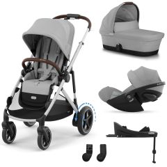 Trio e-Gazelle S + nacelle + Cloud G i-Size + Base G