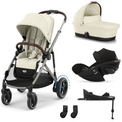 Trio e-Gazelle S + nacelle + Cloud G i-Size + Base G