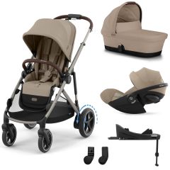 Trio e-Gazelle S + nacelle + Cloud G i-Size + Base G