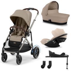 Trio e-Gazelle S + nacelle + Cloud G3 i-Size + Base G3