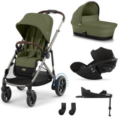 Trio e-Gazelle S + nacelle + Cloud G i-Size + Base G