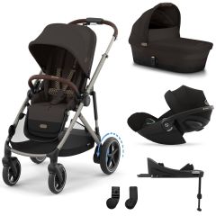 Trio e-Gazelle S + nacelle + Cloud G i-Size + Base G