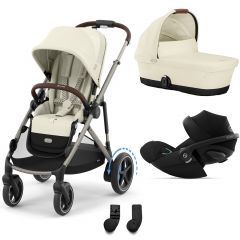 Trio e-Gazelle S + nacelle + Cloud G i-Size