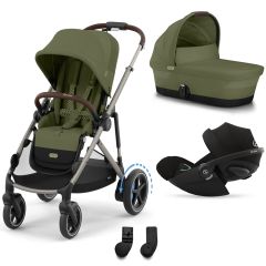 Trio e-Gazelle S + nacelle + Cloud G i-Size