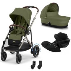 Trio e-Gazelle S + nacelle + Cloud G i-Size