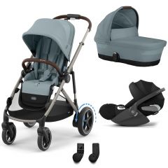 Trio e-Gazelle S + nacelle + Cloud T i-Size